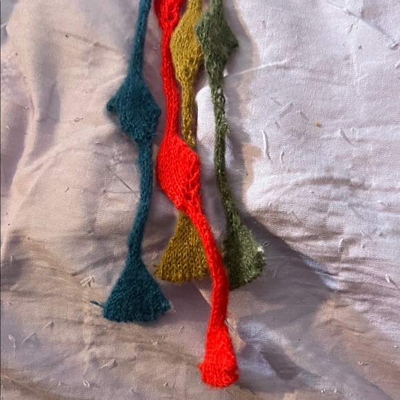 SHEIN Colorful Knit Hat with Tassels-NWOT - Picture 6 of 7